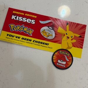 Kisses Pokémon Special Edition Patch HERSHEYS POKEBALL